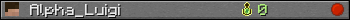 Alpha_Luigi userbar 350x20