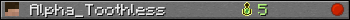 Alpha_Toothless userbar 350x20