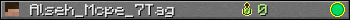 Юзербар 350x20 для Alseh_Mcpe_7Tag