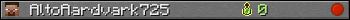 AltoAardvark725 userbar 350x20