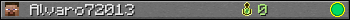 Alvaro72013 userbar 350x20