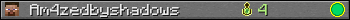 Am4zedbyshadows userbar 350x20