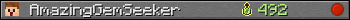 AmazingGemSeeker userbar 350x20