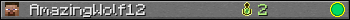 AmazingWolf12 userbar 350x20