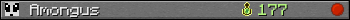 Amongus userbar 350x20