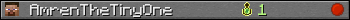 AmrenTheTinyOne userbar 350x20