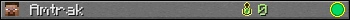 Amtrak userbar 350x20