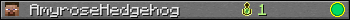 AmyroseHedgehog userbar 350x20