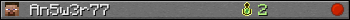 An5w3r77 userbar 350x20