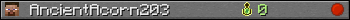 AncientAcorn203 userbar 350x20