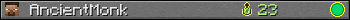 AncientMonk userbar 350x20