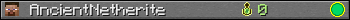 AncientNetherite userbar 350x20