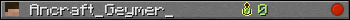 Ancraft_Geymer_ userbar 350x20