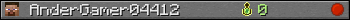 Benutzerleisten 350x20 für AnderGamer04412