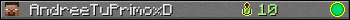 AndreeTuPrimoxD userbar 350x20