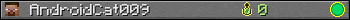 AndroidCat009 userbar 350x20