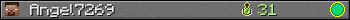Angel7269 userbar 350x20