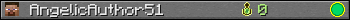 AngelicAuthor51 userbar 350x20