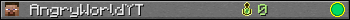 AngryWorldYT userbar 350x20