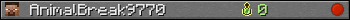 AnimalBreak9770 userbar 350x20