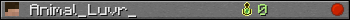 Animal_Luvr_ userbar 350x20