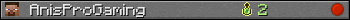 AnisProGaming userbar 350x20