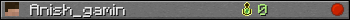 Anish_gamin userbar 350x20