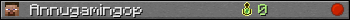 Annugamingop userbar 350x20