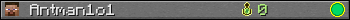 Antman1o1 userbar 350x20