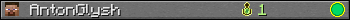 AntonGlysh userbar 350x20