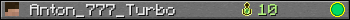 Anton_777_Turbo userbar 350x20