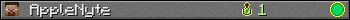 AppleNyte userbar 350x20