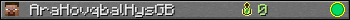 AraHovqbalHysGB userbar 350x20