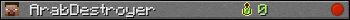 ArabDestroyer userbar 350x20