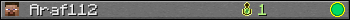 Araf112 userbar 350x20
