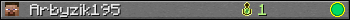 Arbyzik195 userbar 350x20