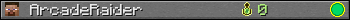 Юзербар 350x20 для ArcadeRaider