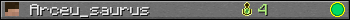 Arceu_saurus userbar 350x20
