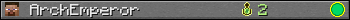 ArchEmperor userbar 350x20