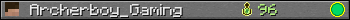 Archerboy_Gaming userbar 350x20