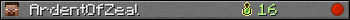 ArdentOfZeal userbar 350x20