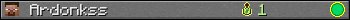 Ardonkss userbar 350x20