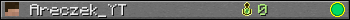 Areczek_YT userbar 350x20