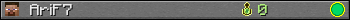 AriF7 userbar 350x20
