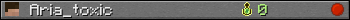 Aria_toxic userbar 350x20