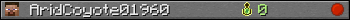 AridCoyote01960 userbar 350x20