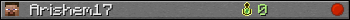 Arishem17 userbar 350x20