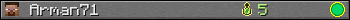 Arman71 userbar 350x20
