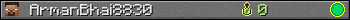 ArmanBhai8830 userbar 350x20