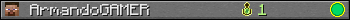 ArmandoGAMER userbar 350x20